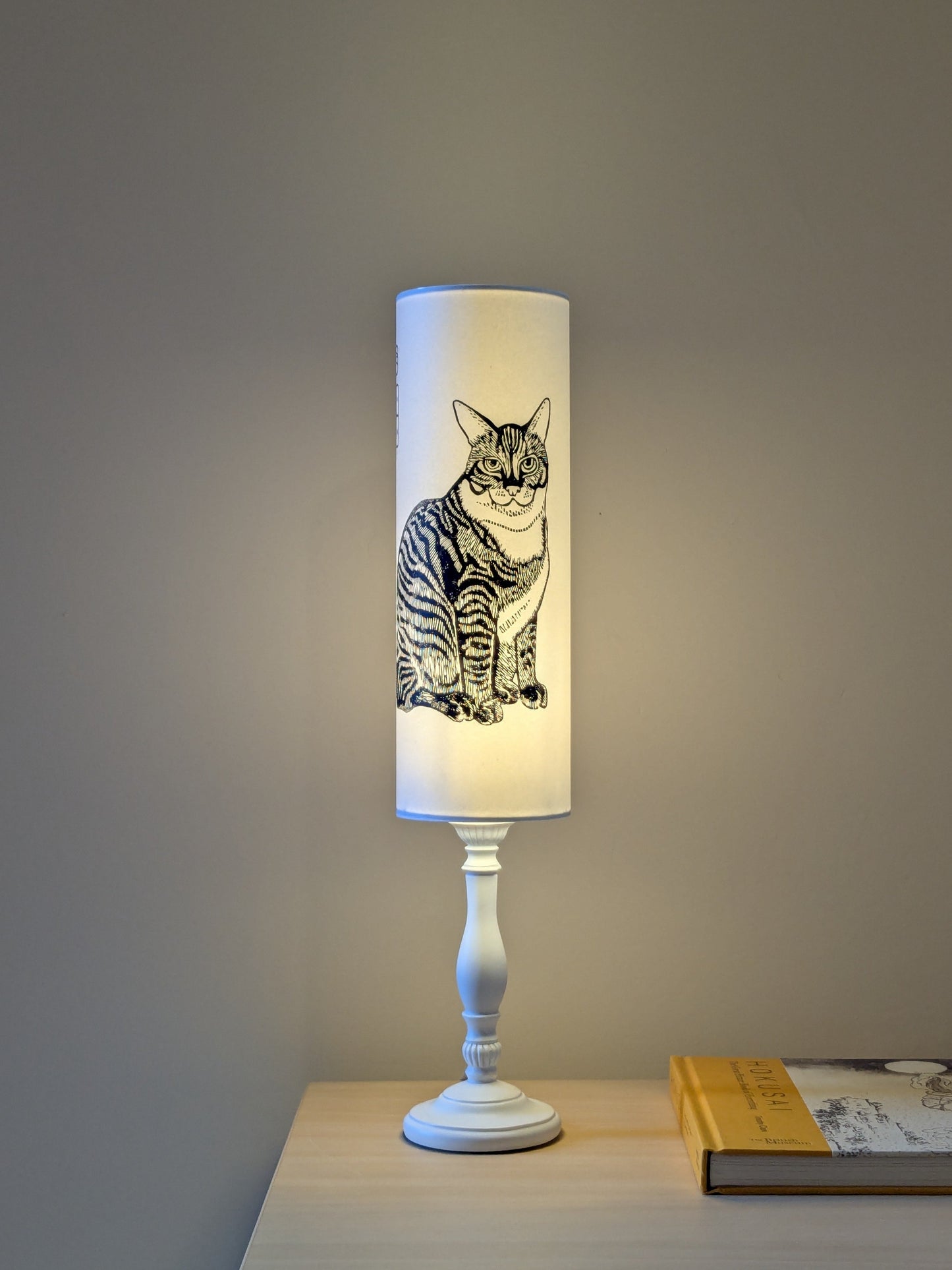 Tabby Cat Table Lamp