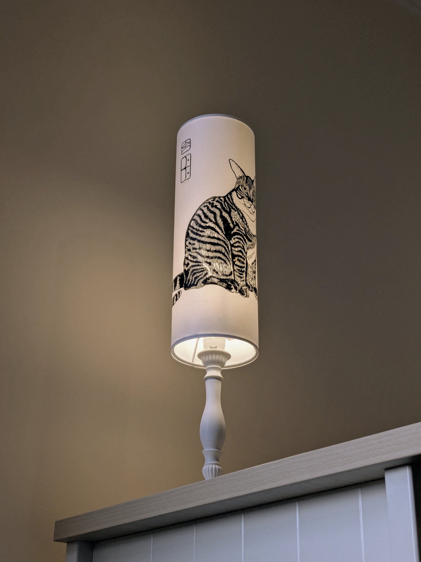 Tabby Cat Table Lamp