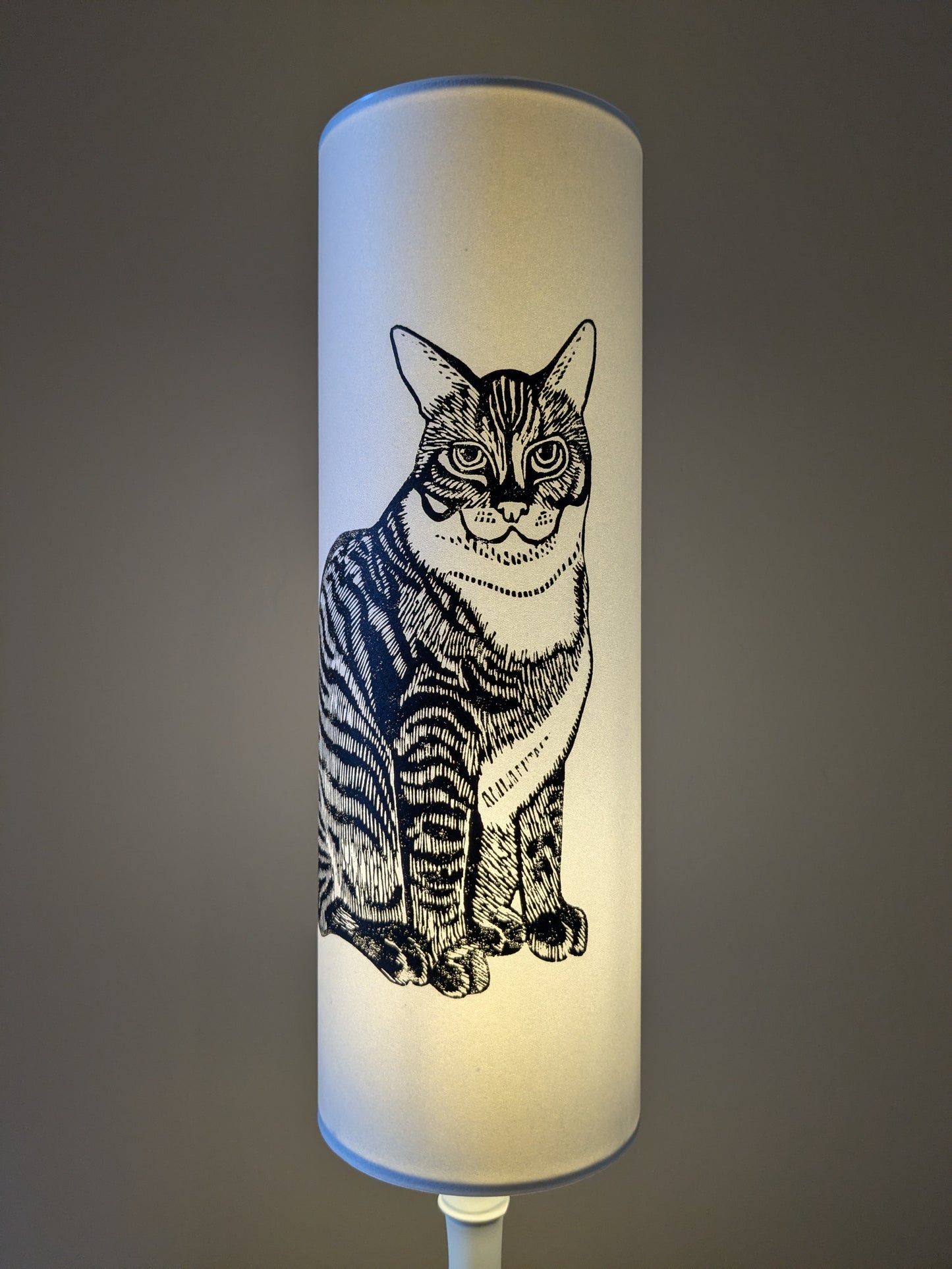 Tabby Cat Table Lamp