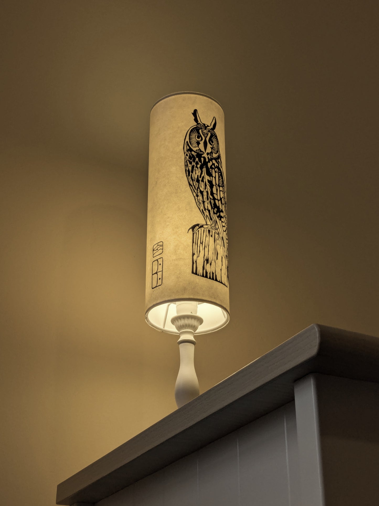 Long-Eared Owl Table Lamp