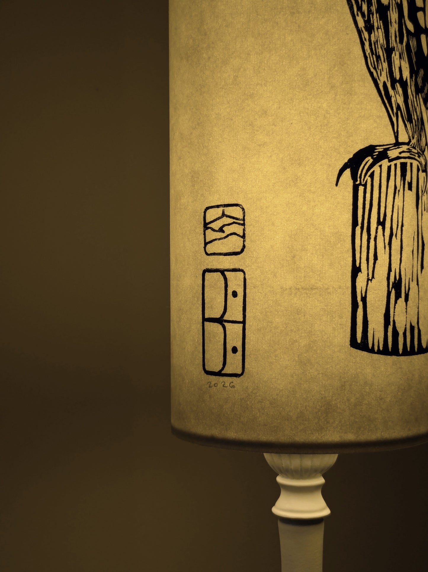 Long-Eared Owl Table Lamp